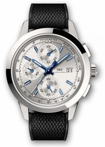 IWC Ingenieur Chronograph Custom Stainless Steel / Silver-Blue / Rubber IW3808-AR (IW3808AR)